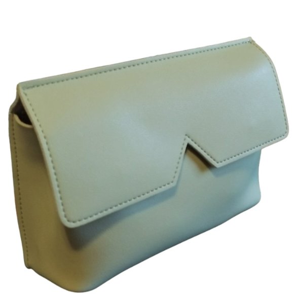 Small Purse / Clutch, Light Mint Green, Retro Style - Picture 3 of 12